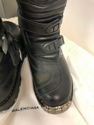 balenciaga motocross boots