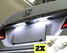 2x Cree License Plate Light Led Bulbs For Honda Accord 1990-2017 Hyper White