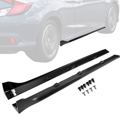 Side Skirt Extension For Honda Civic Sedan 2016-2021 Type-R Splitter Lip - Picture 2 of 12