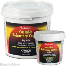 Imperial Manufacturing KK0061 Castable Refactory Cement 3lb
