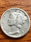 1931 S Mercury Dime