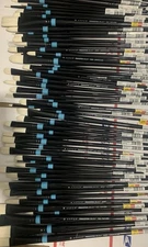 Princeton Aspen  Oil Acrylic Synthetic Paint Brushes Lot Of 70