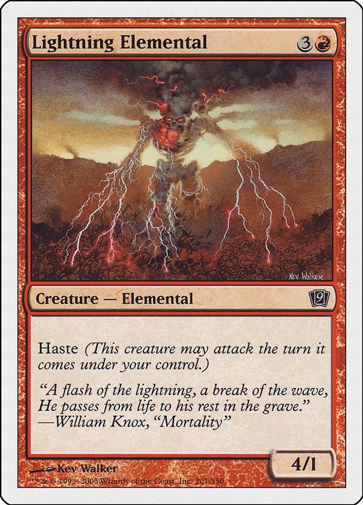 Lightning Elemental [9ED - 201]