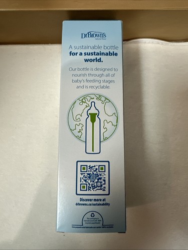 Dr. Brown's Natural Flow 4 Unzen Babyflasche Option+ mit Level 1 Nippel - Bild 3 von 4