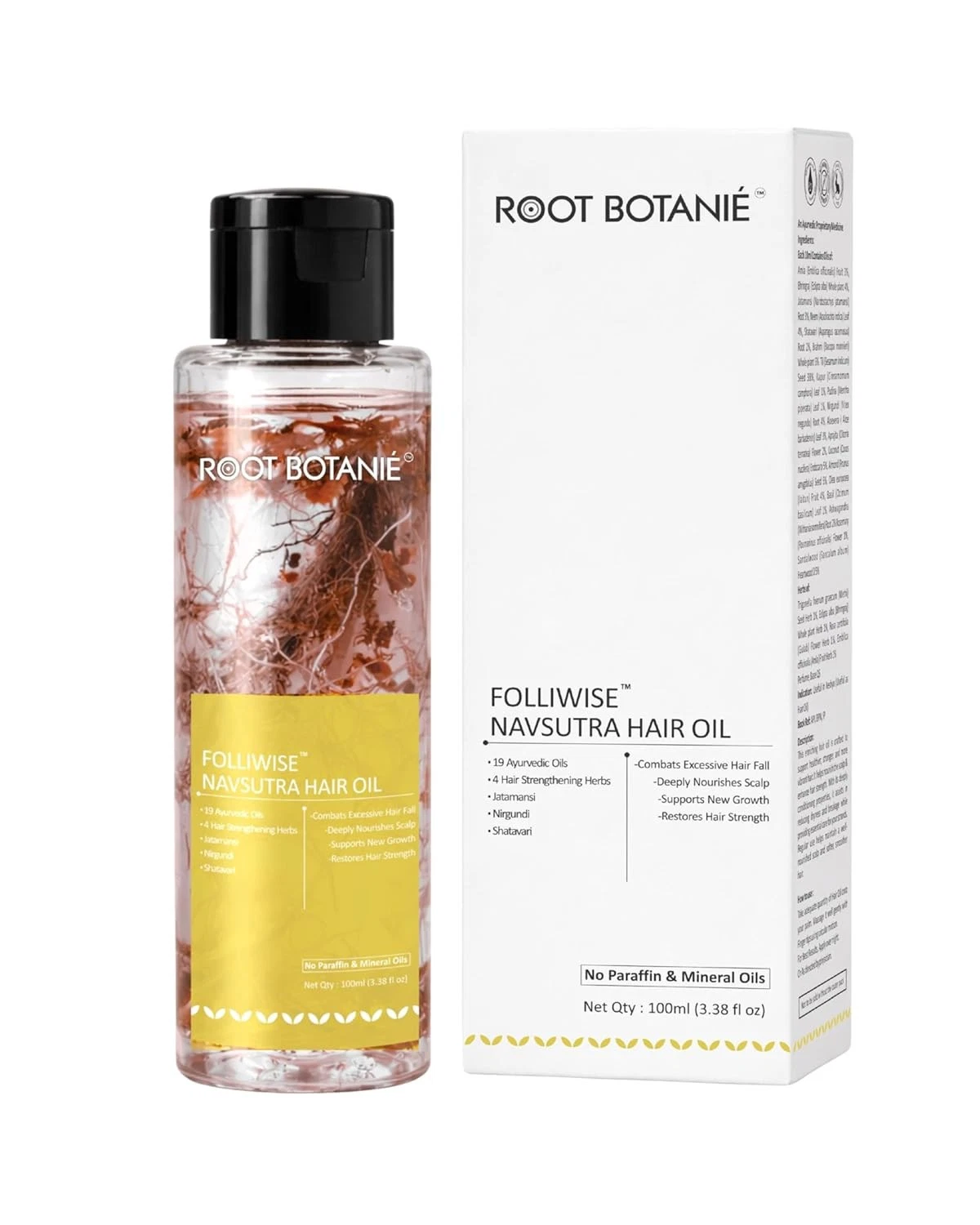 Folliwise Navsutra Hair Growth & Hair Fall Control Oil | 100 ml