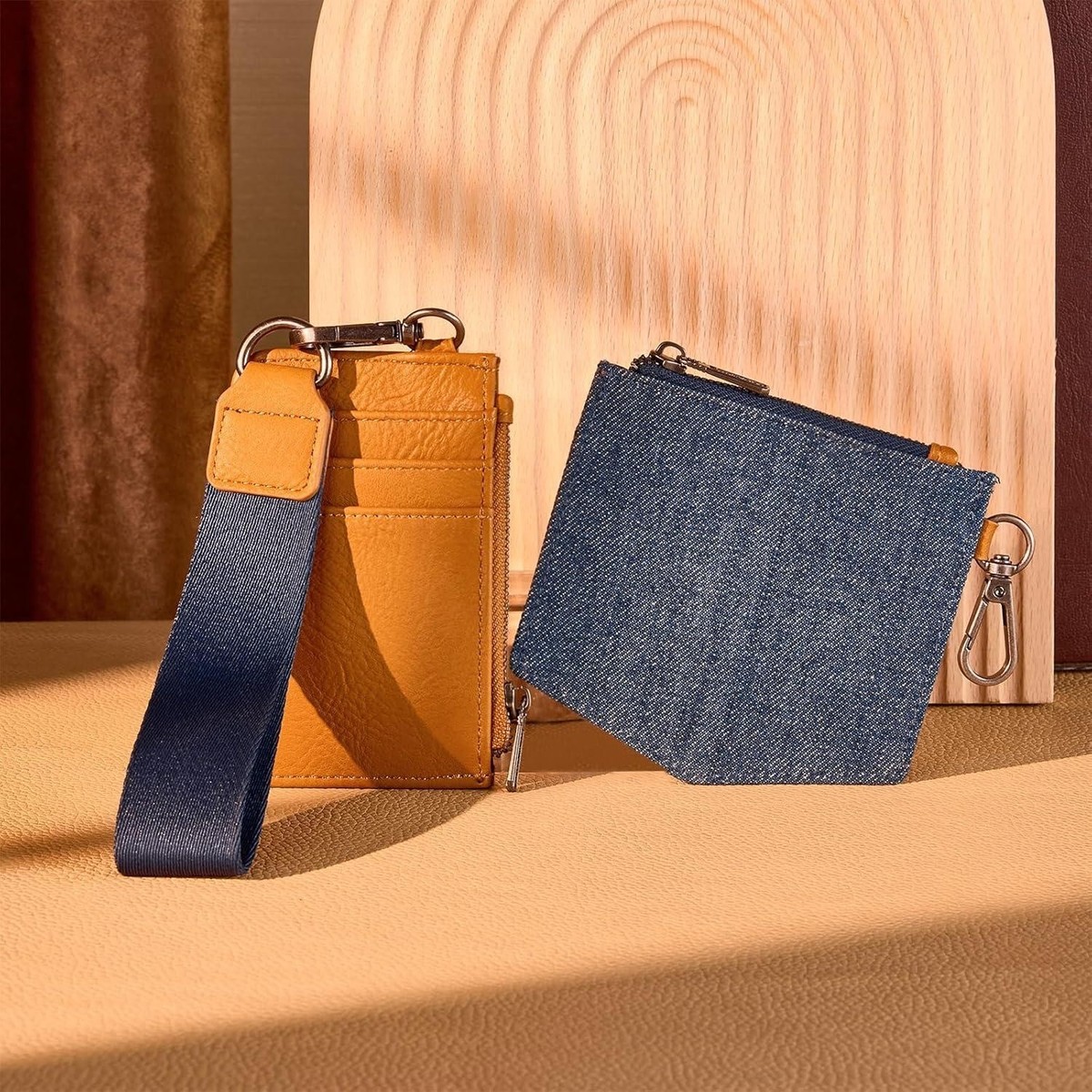 Montana West Wrangler Keychain Wristlet Wallets for Women WG367-W119LBR View 5