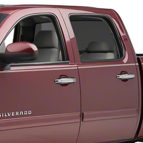 Door CHROME Handle For Covers 2007-2013 Chevy Silverado GMC Sierra 1500 US Y - Picture 5 of 22