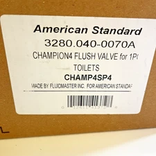 *American Standard Flush Valve Champion 4 1 Piece Toilet 3280 CHAMP4SP4 - New