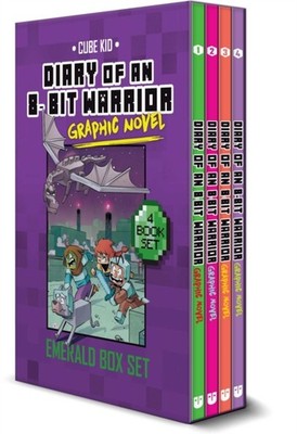 Diary of an 8-Bit Warrior Graphic Novel Emerald Box  by Pirate Sourcil PAPERBACK