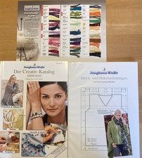 Junghans Wolle Creativ-Katalog und Strick- und Häckelanleitungen 2009/10 Neu