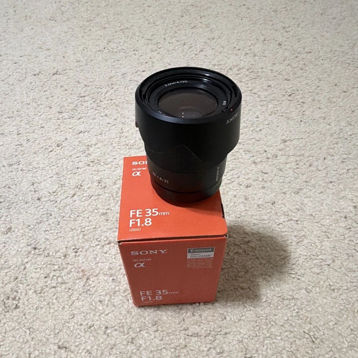 Sony 35mm Focal f/1.8 Camera Lenses for sale | eBay
