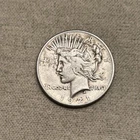 1921 US Peace Silver Dollar $1 High Relief VF