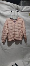 Girl's XL Justice Pink Puffer Jacket with Hood
