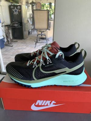 Nike React Pegasus Trail 4 Mens Size 9.5 Running Shoes Black  display picture 2