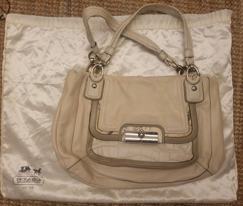 Coach Kristin Spectator Leather Bag