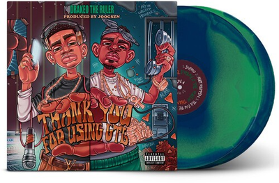 #ad #ad Drakeo The Ruler Thank You For Using GTL Green Blue New Vinyl LP Blue Col $39.95