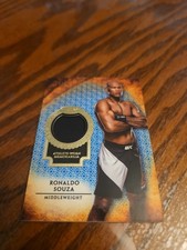 2018 Topps UFC Knockout Tier 1 One Blue Relic Card #18/50 Ronaldo Souza #TOR-RS