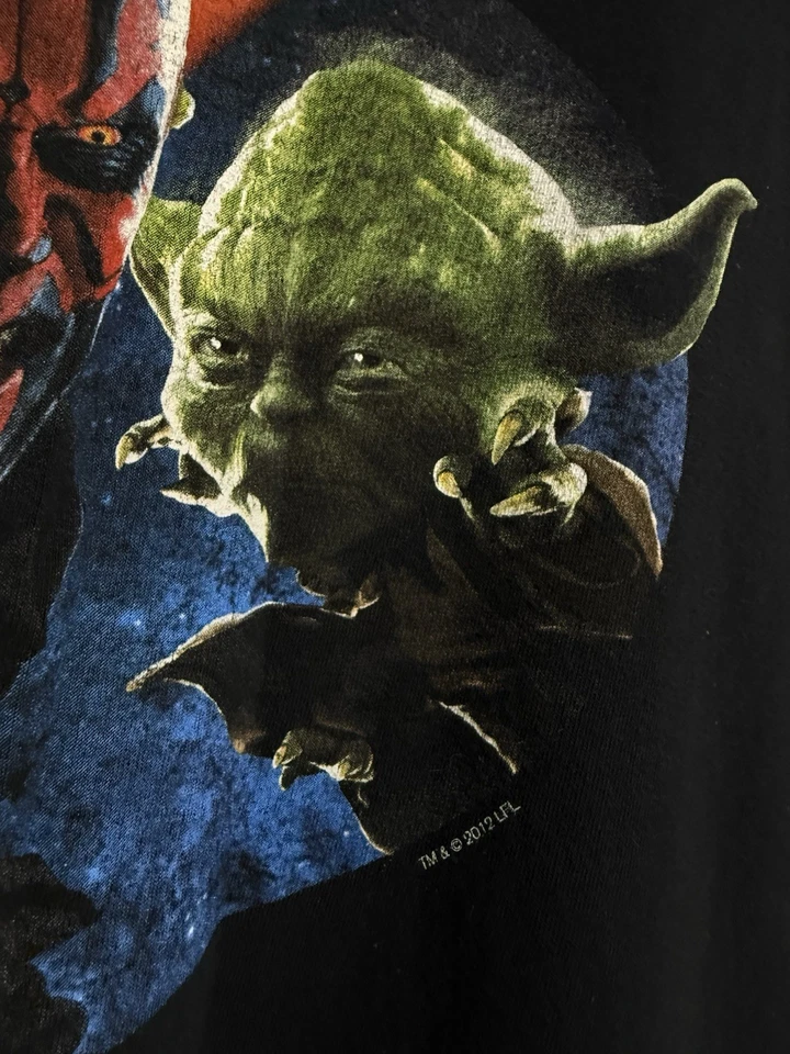 Camiseta De Colección Star Wars Camiseta De Colección Darth Maul Yoda Camiseta Grande Foto 4 de 4