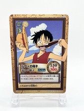One Piece Carddass Hyper Battle Luffy C05 Japan Bandai Vintage 2001