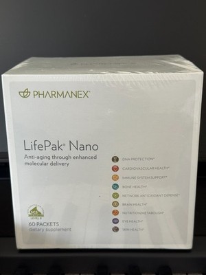 Nuskin Nu Skin Lifepak Nano Anti-aging Multivitamin Supplements 60 packets