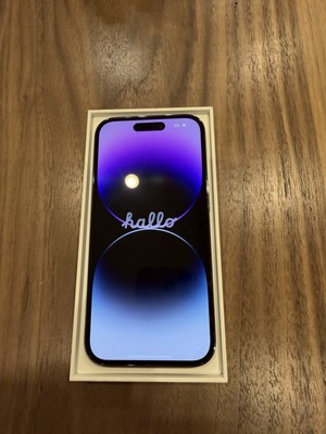 Apple iPhone 14 Pro Unlocked, Deep Purple, 128GB