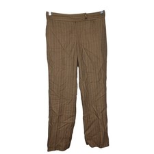 Ann Taylor Petite 4P Tan Wool Blend Pants Trousers Dress Pant Career Office