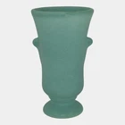 Weller Evergreen 1920s-1930s Vintage Art Pottery Matte Blue Ceramic Vase