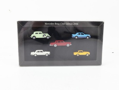Wiking H0 Modellauto Set PKW Mercedes-Benz Edition 2006 Classic Car Club 1:87