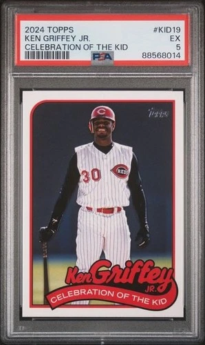 2024 Topps Ken Griffey Jr. Celebration of the Kid #KID19 PSA 5 EX