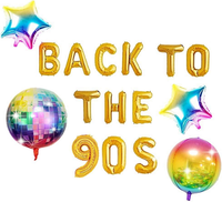 ZurüCk Zu Den 90Er Jahren Ballon Banner 90Er Jahre Ballon 90Er Jahre Party Dekor