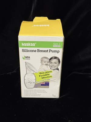 #ad #ad 1x Haakaa Gen1 Silicone Breastfeeding Manual Breast Milk Pump “NEWOpen Box” $4.84
