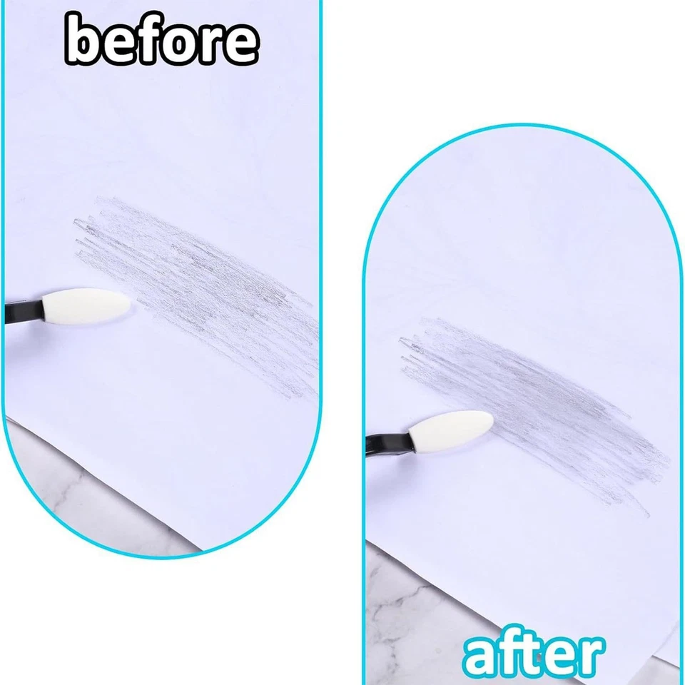 Lápiz de mezcla de tocones multifuncional de 44 piezas pastel portátil Foto 3 de 4