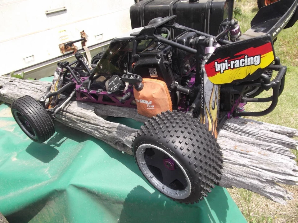 HPI Baja 5B 29cc 1/5 Scale Gas Powered RC Buggy Free Shipping From Japan - Image 3 of 4