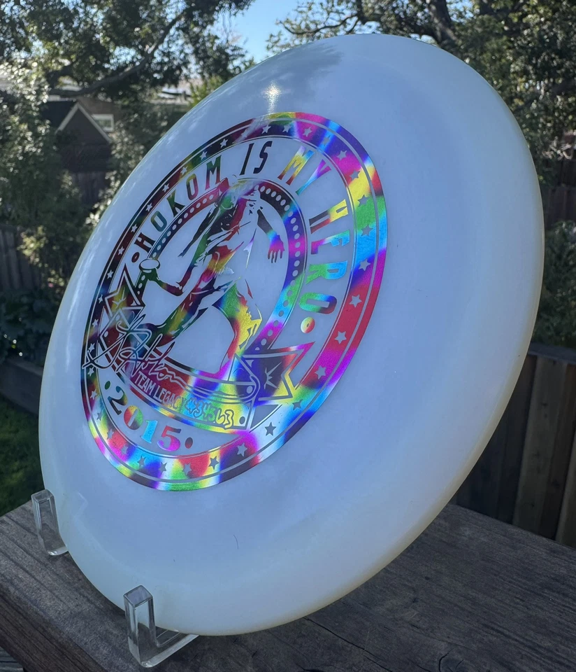 Legacy Discs Phenom 174g Pearly Pinnacle Hokom Is My Hero 2015 Disc Golf - Image 4 of 4