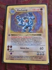 Pokemon Machamp 1st Edition Base Set 8/102 Holo MP WOTC Shadowless