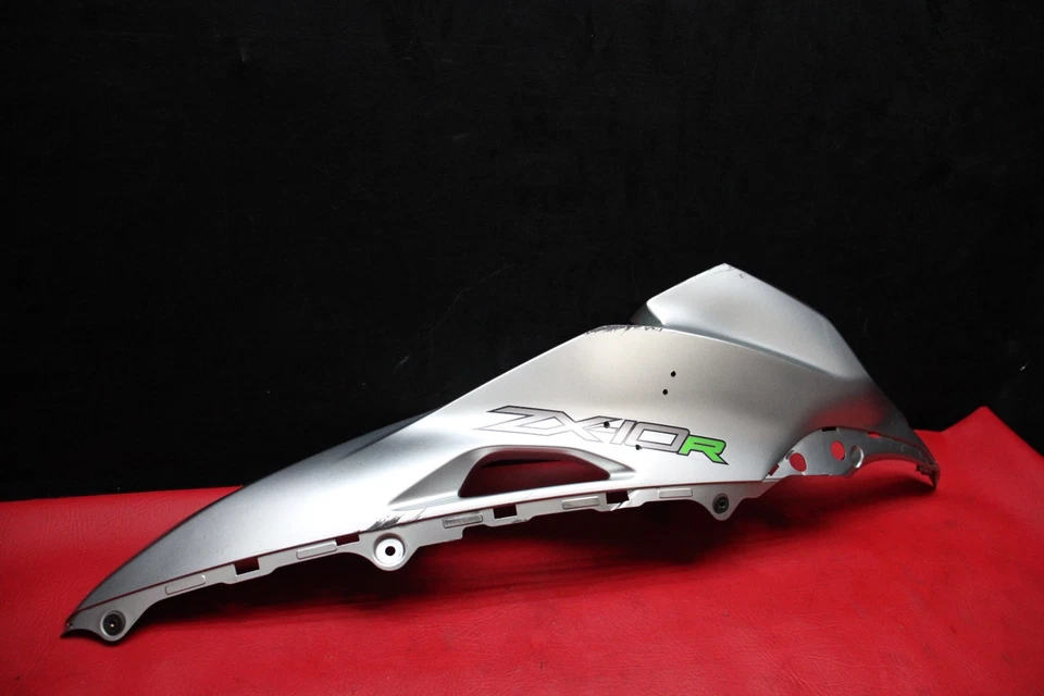 16-2019 KAWASAKI ZX10R OEM Right Upper Fairing Cowl #7684 - Image 3 of 4