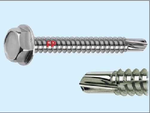 Tirafondi Drillex 5,5x50 Autoperforanti TECC 100 pz - Alta Tenuta