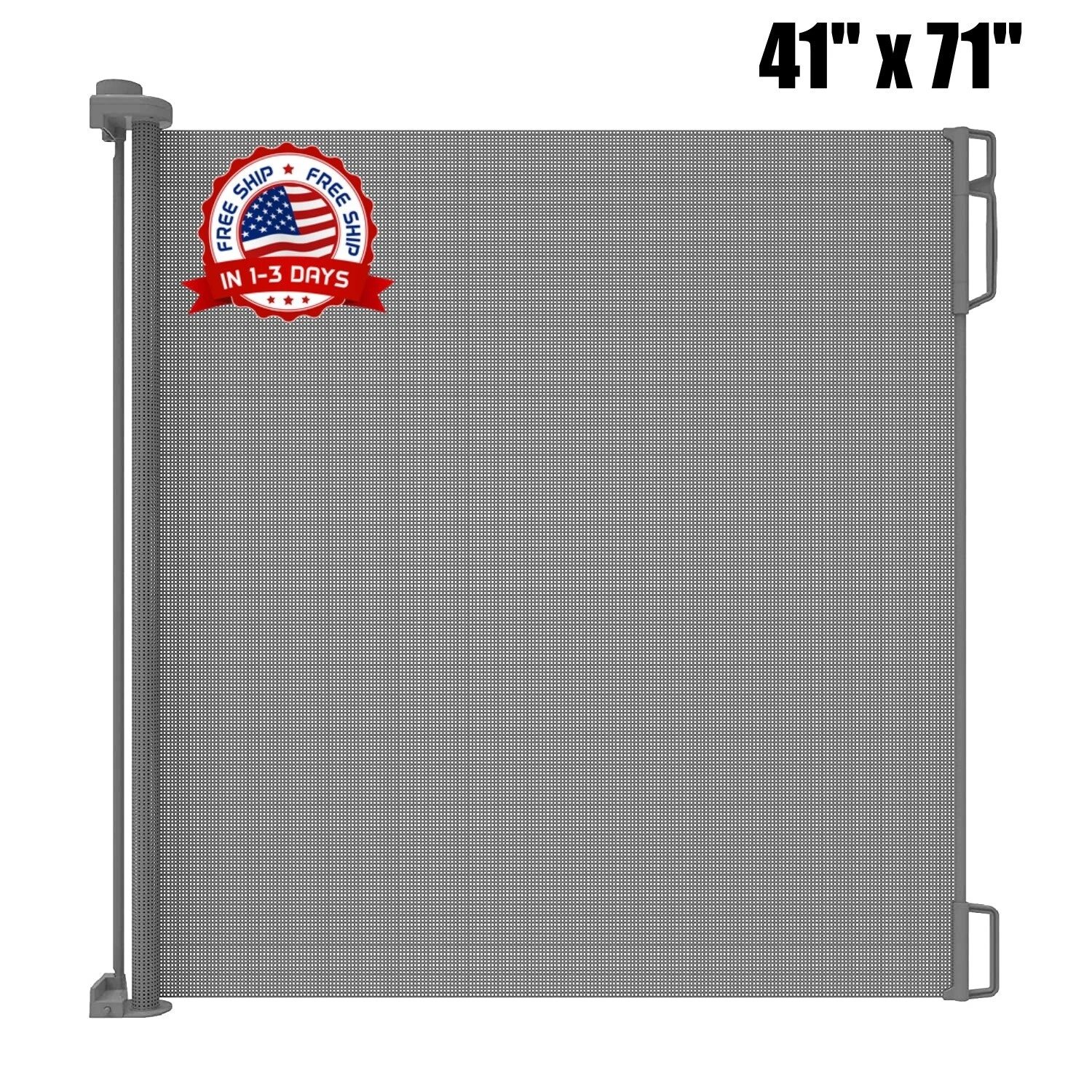 Puerta Retráctil De Seguridad Para Niños Para Interiores/Exteriores De 41 x 71 P