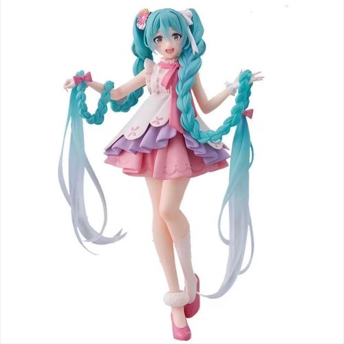 20cm/7.8 in Project DIVA Arcade Pink Cherry Hatsune Miku Figure Anime Girl - Picture 12 of 24
