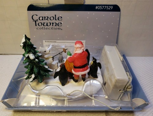 RETRO LEMAX CAROLE TOWNE "COZY WARM CAMPFIRE" PORCELAIN LIGHTED TABLE ACCENT - Picture 2 of 12