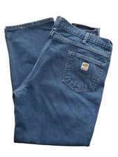 CARHARTT FRB 100 DNM 42x32 RELAXED Jeans Flame ResIstant 2112 CAT 2 EXCELLENT