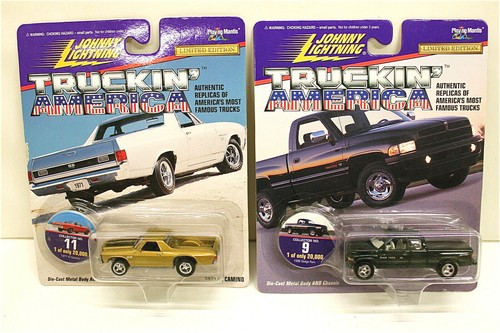 Johnny Lightning Truckin America LE Complete Set 1997 Playing Mantis Diecast NOC - Picture 3 of 8