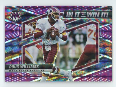 2022 Panini Mosaic In It to Win It Purple Mosaic Prizm /49 Doug Williams (E45)