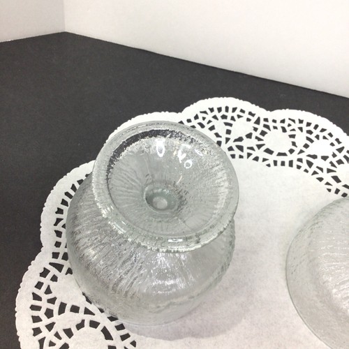 Indiana Glass Crystal Ice Footed Sherbet Bowls, Set of 2 - Picture 10 of 15