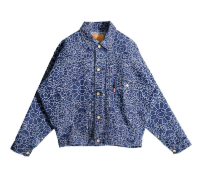 TAKASHI MURAKAMI KAIKAI KIKI Flowers and Skulls Jacquard TAKASHI MURAKAMI KAIKAI KIKI Flowers and Skulls Jacquard
