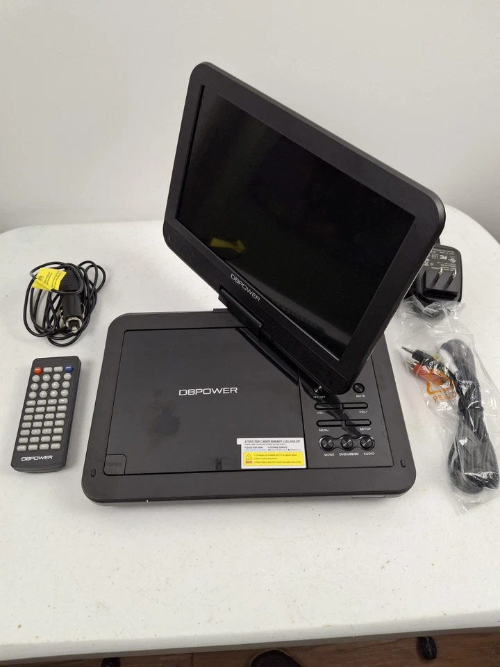 DBPOWER MK101 10.5 inch DVD Player with Rechargeable Battery - Image 4 of 4
