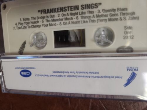 Frankenstein Sings Original Soundtrack Cassette Tape 1995 Sealed * Monster Mash - Picture 4 of 4