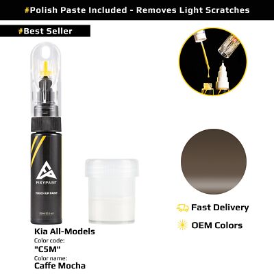 Touch up Paint for Kia All Models Code: C5M Caffe Mocha