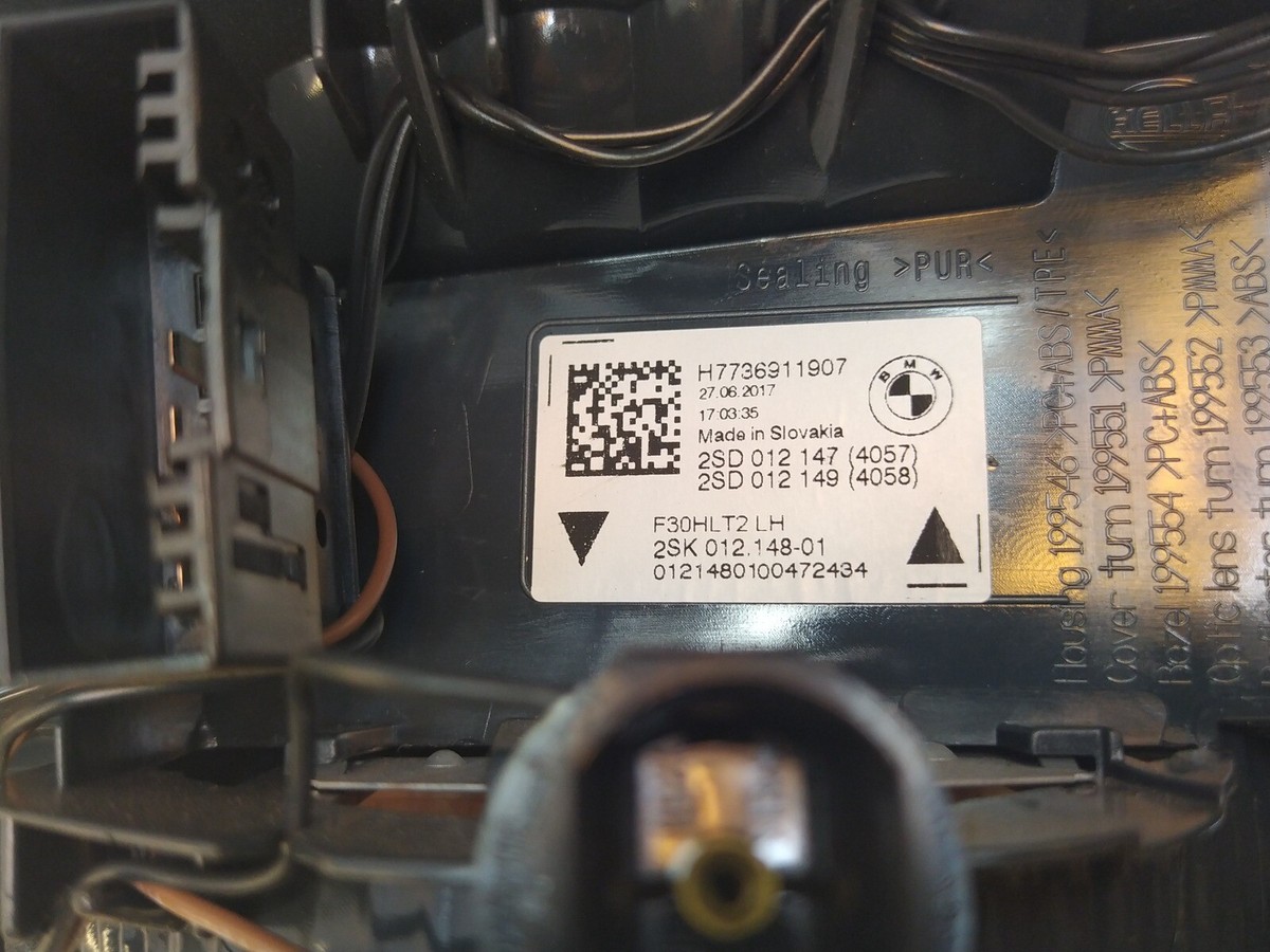 BMW F30 330E 2016-2018 Left Side Rear Inner Light H7736911907 | eBay