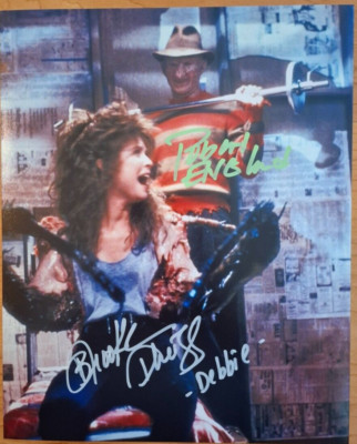 ROBERT ENGLUND & Brooke Theiss - signed Autogramm 20x25cm NIGHTMARE - Freddy